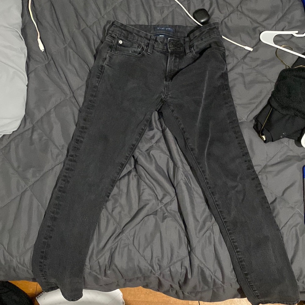 Mens black skinny jeans